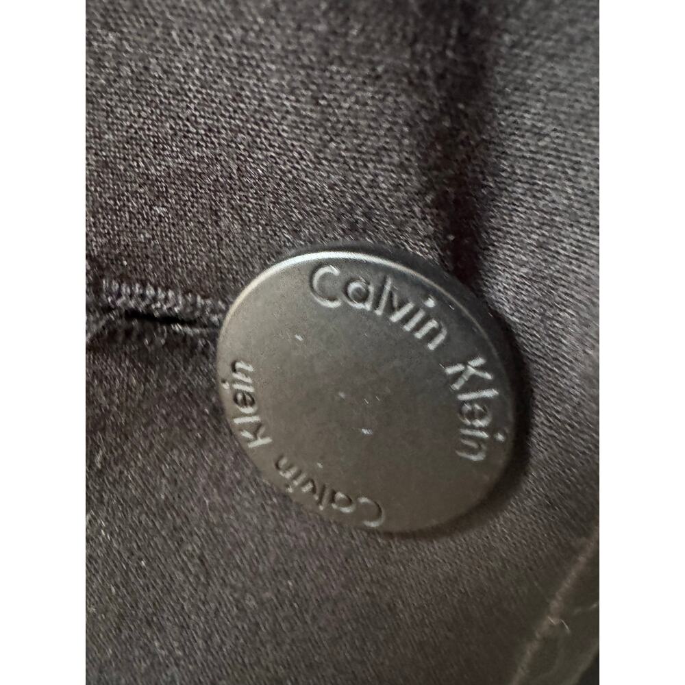 Calvin Klein Black Stretch Blazer Women’s 18W Career Work Jacket CBK - Picture 3 of 8